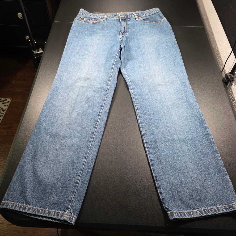 Polo Jeans Co Ralph Lauren Saturday Jean Blue Straight Leg Denim 10